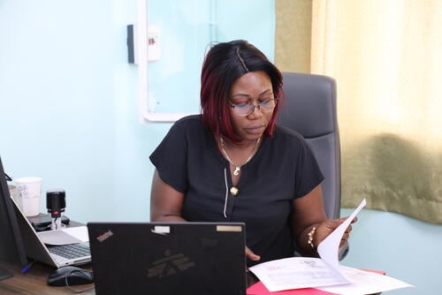 Marie-Jocelyne Nshimirimana is finance coordinator for one of MSF’s biggest operations worldwide in Democratic Republic of Congo.