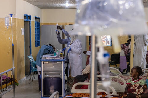 Since the start of the war in Sudan, healthcare facilities and medical staff have faced repeated attacks, including lootings of hospitals. In Zalingei, the teaching hospital has been looted and attacked multiple times throughout the year. 

After over year of attacks on healthcare, Sudan's health system is barely functioning, and people have been cut from life-saving care. Often those most impacted are the ones displaced, unable to reach health services or buy medicine after losing their homes, belongings, and livelihoods. In Zalingei, MSF teams are providing secondary care in the Zalingei teaching hospital and supporting the Ministry of Health with rehabilitation, training and incentives for staff. In April, the teams re-opened the emergency, maternity, inpatient therapeutic feeding center and pediatric departments.
