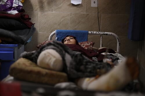This package brings together six testimonies from patients inside Nasser Hospital who are awaiting medical evacuation from Gaza, three mothers speaking about their children’s critical conditions and three adults in need of lifesaving treatment abroad. Documenting the struggle of patients who can no longer access essential medical care due to the collapse of Gaza’s health system due to the Genocide.

More than 18,500 people, including thousands of children, are registered for evacuation; many others remain uncounted because they cannot reach health facilities. According to Ministry of Health (MOH) records, 1,092 patients died while awaiting medical evacuation between July 2024 and November 28, 2025. However, this figure is likely underreported, as it is based solely on reported deaths.

These testimonies highlight the urgent need for a permanent medical evacuation mechanism, and unhindered humanitarian access so patients can receive the care they need—and eventually return home safely.