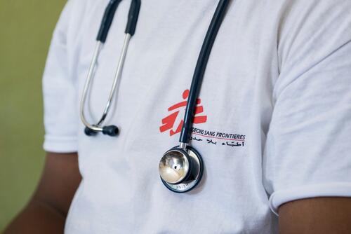 Am Timan, Chad 2015
Moussa Algoni, (nurse and 2015 medical team leader in Am Timan from the Central African Republic)
