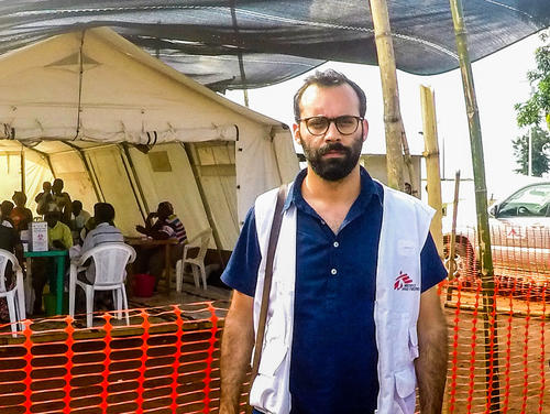 Joao Martins, general coordinator of MSF projects in Angola.