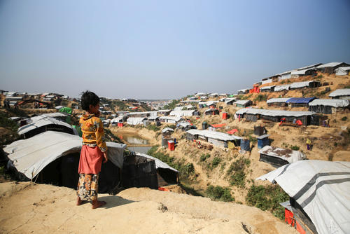 Conditions of life for Rohingya children at the refugee camps in Bangladesh are grim.