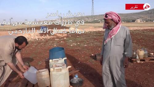 More than half of Idlib’s population is made up of displaced Syrians.
Many of them are living in informal.camps
