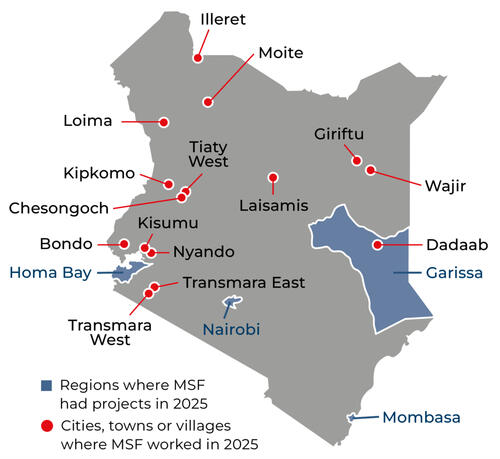 Country map for the IAR 2025.