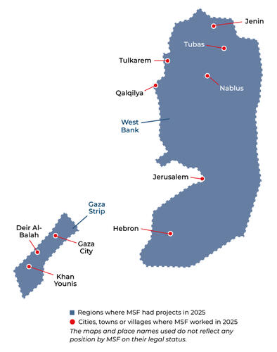 Country map for the IAR 2025.